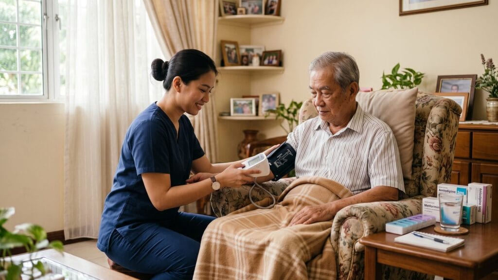 After Hospital Discharge: Why Your Elderly Parent Needs a Home Doctor in Kota Kinabalu